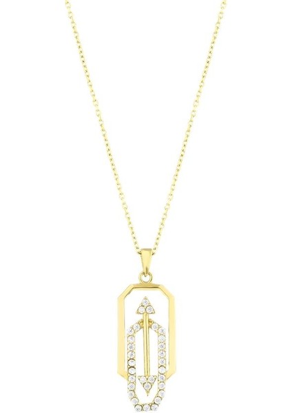 Altın Tasarım Kolye - 14K