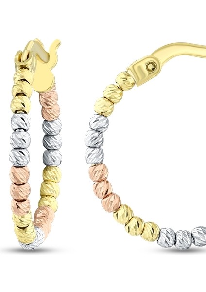 Altın Halka Küpe - 14K fiyatları