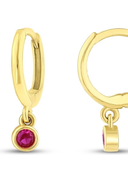 Sallantılı Altın Çocuk Küpe - 14K fiyatları