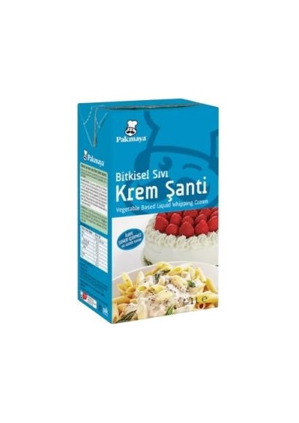 Bitkisel Sıvı Krem Şanti Şekersiz (1 L)