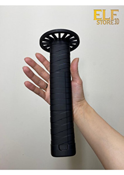 Katlanabilir Katana Siyah Güçlü Plastik Katana 90CM Katlanabilen Havalı Katana modelleri