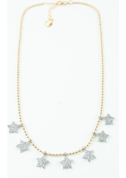 Zirkon Taşlı Yıldız Detay Kolye fırsatları