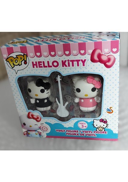 Hello Kitty 2 Li Figür Seti 5cm AD2192