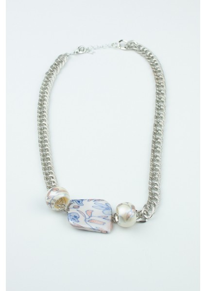 Etnik Figürlü Işlemeli Zincir Kolye fırsatları