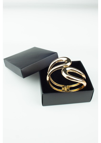 Kelepçe Tasarım Gold Bileklik fiyatları