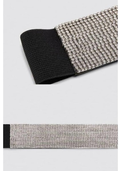 Taş Işlemeli Esnek Kemer modelleri