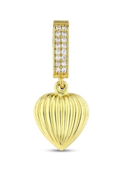 Altın Kalp Kolye Ucu - 14K