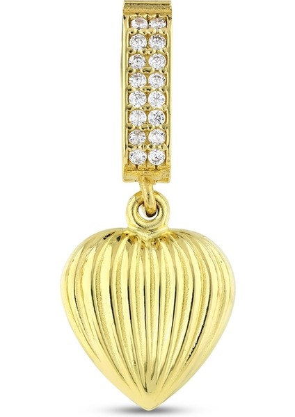 Altın Kalp Kolye Ucu - 14K fiyatları