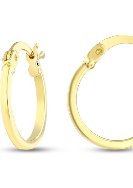 Altın Halka Küpe - 14K fiyatları