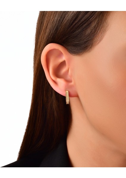 Altın Halka Küpe - 14K modelleri