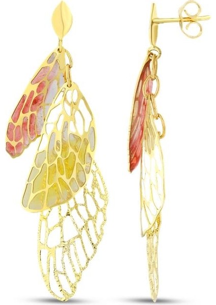 Tasarım Altın Küpe - 14K modelleri