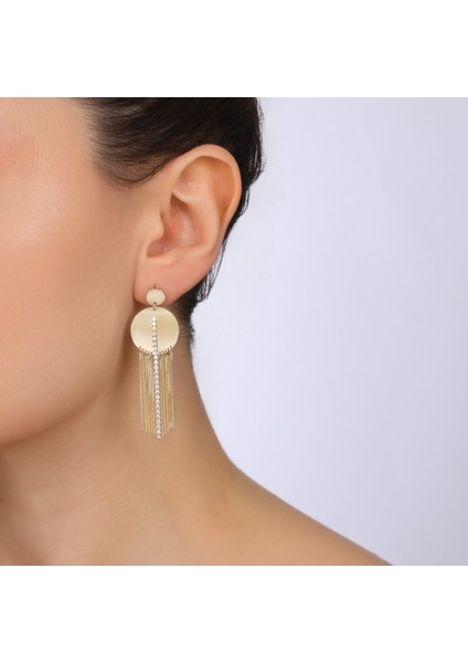 Altın Sallantılı Küpe - 14K modelleri