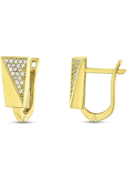 Tasarım Altın Küpe - 14K