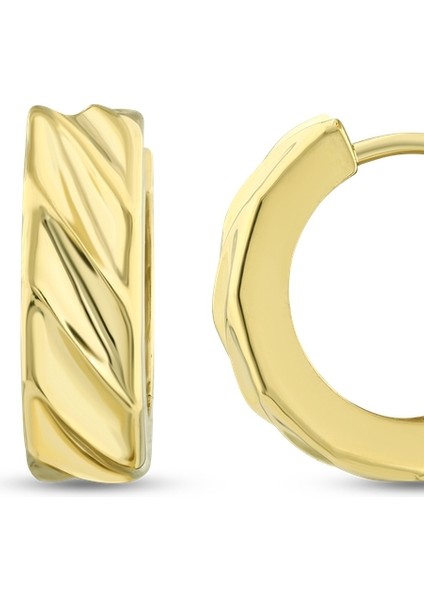 Altın Halka Küpe - 14K fiyatları