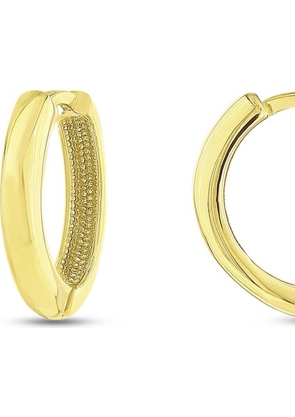 Altın Halka Küpe - 14K fiyatları