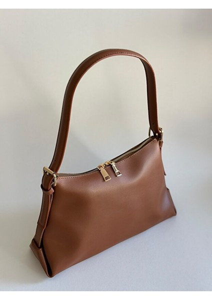 Deri Tek Askılı Klasik Günlük Baget Çanta modelleri