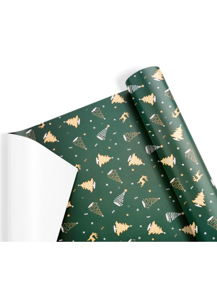 Hediye Paketi Ambalaj Kağıdı Seti, 5 Rulo, Çeşitli Desenler, 70X100CM fırsatları