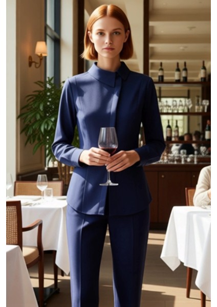 Kadın Asimetrik Kesim Dokuma Gömlek Fonksiyonel Dayanıklı Kaliteli Konforlu Estetik Modern fiyatları