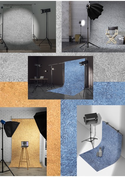 Işık Yüzeyi Vinil–metalik Dokulu Profesyonel Fotoğraf ve Video Çekim Arka Planı (80×120 Cm) fırsatları