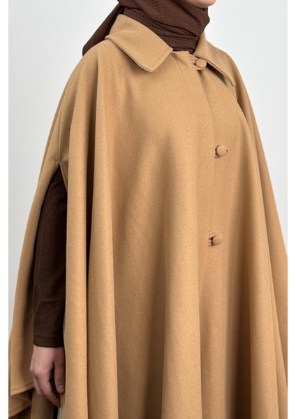 Uzun Kaşe Panço - Sütlü Kahve fırsatları