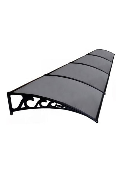 Pratik Sundurma Kapı Pencere Üstü 100X600 cm Antrasit Gri 6 mm Levhalı fiyatları