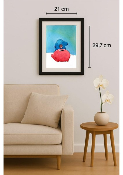 Taeyong Kang 29X21CM Orijinal Karikatür Tablo fiyatları