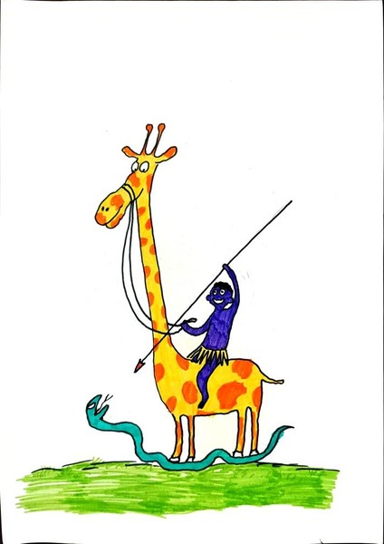 Egor Strizhov 29X21CM Orijinal Karikatür Tablo modelleri