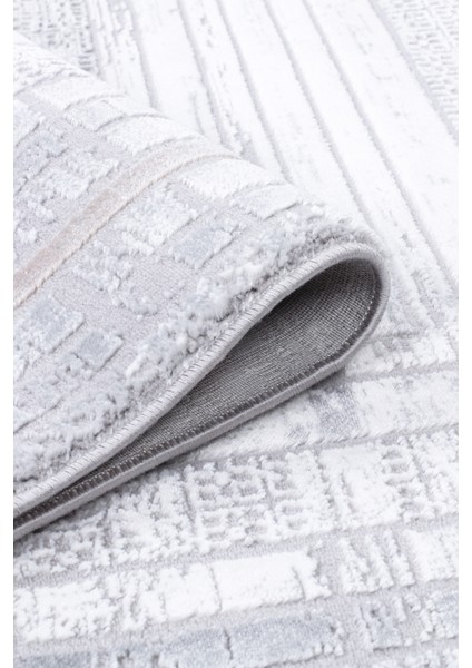 Arden Collection Gri Modern Saçaklı Yumuşak Dokuma Makine Halısı Salon Oturma Odası Mutfak Koridor. fiyatları