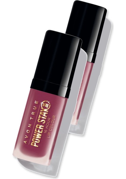 Power Stay Likit Ruj 6ml - In Charge Mauve Ikili Set