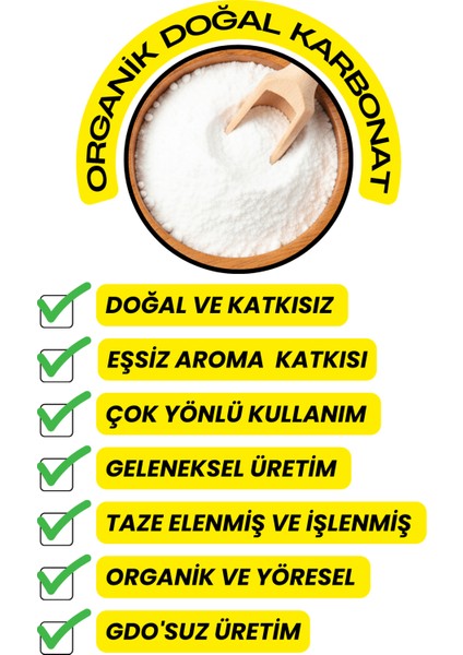 Karbonat - (Katkısız, Yeni Mahsül) 75GR fırsatları