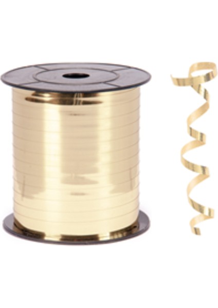 Balon Ipi Rafya 8mm x 200MT Metalik Altın