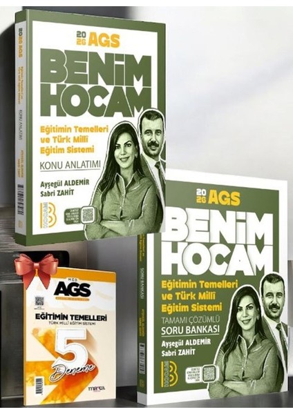 2026 Eğitimin Temelleri ve Türk Milli Eğitim Sistemi Konu Anlatımı ve Soru Bankası-Ags Deneme Hediye