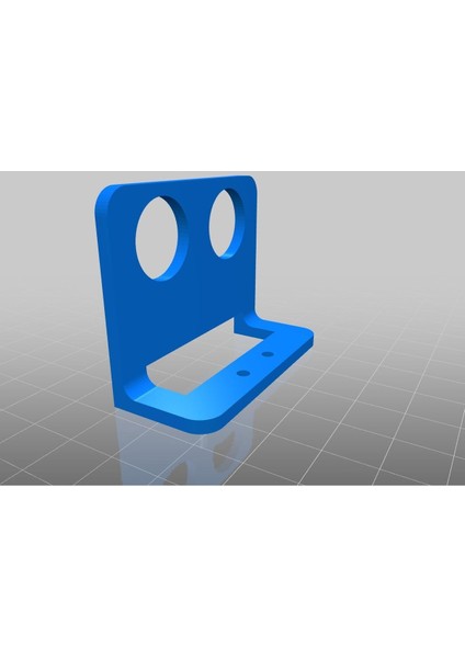 HC-SR04 Ultrasonik Sensör Tutucu Gülen Yüz Ifadeli - 3D Baskı