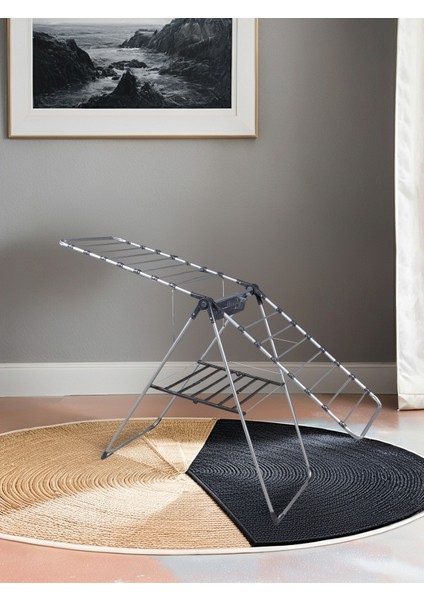 Çamaşır Kurutmalığı Askısı: Boru Yapısı ile Geniş Yüzey, Pratik Açılıp Katlanabilen Tasarım. fiyatları