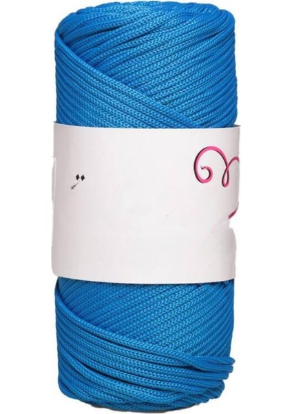 Makrome Ipi 3mm Polyester Mavi