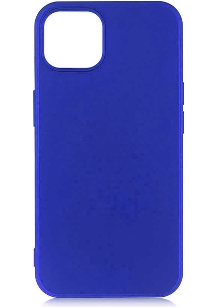 iPhone 13 Uyumlu Spıa Premier Silikon Kapak-Saks Mavi