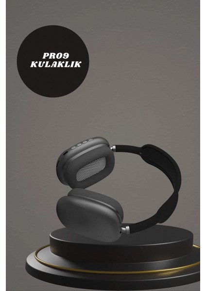 Kulak Üstü Kulaklık Pro9 ve Yeni Nesil Akıllı Saat Android ve Ios Uyumlu Anc Özelliği fırsatları