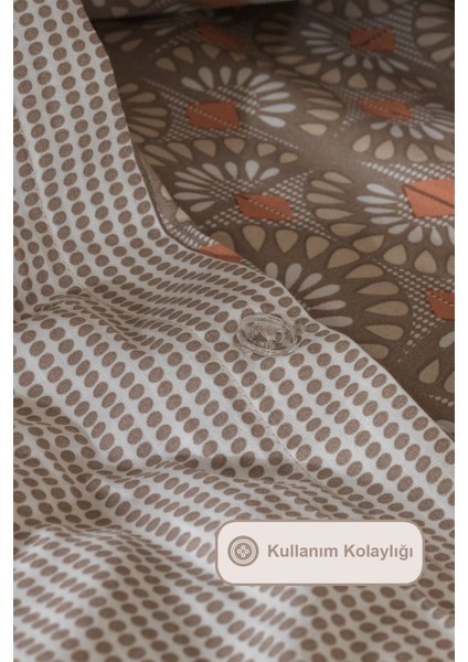 Castor Nevresim Takımı Çift Kişilik (200X220 Cm) Bej indirimleri