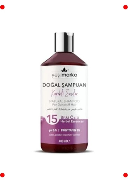 Doğal Kepek Karşıtı Saç Şampuanı