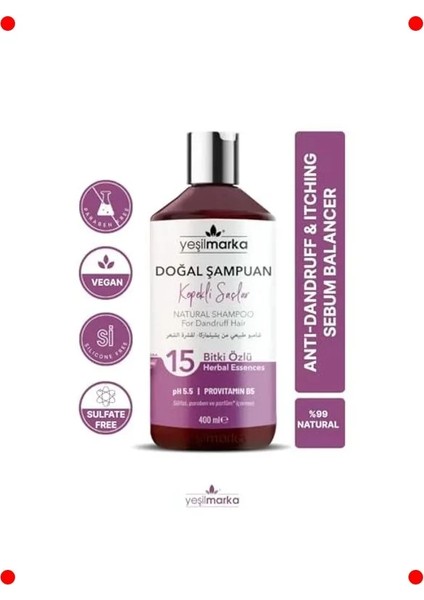 Doğal Kepek Karşıtı Saç Şampuanı fiyatları