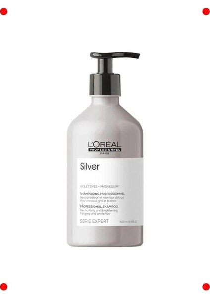 Gümüş Mavi Şampuan - Sarı, Gri, Beyaz Saçlara (500ML)