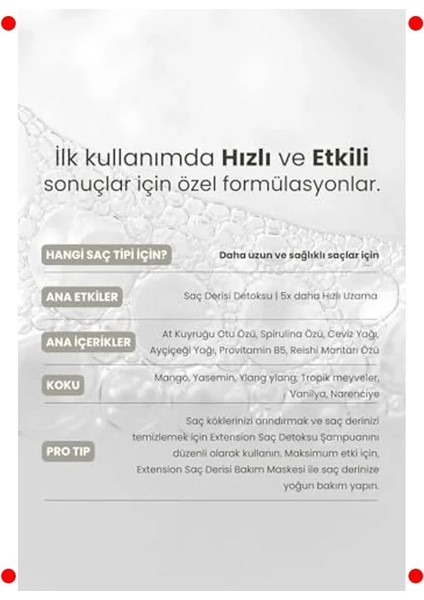 Hızlı Uzayan Saçlar Için Bakım Şampuanı 350 ml indirimleri