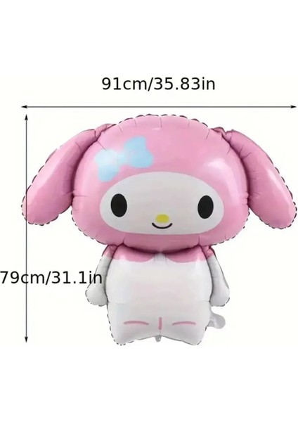 My Melody Figürlü Büyük Boy Folyo Balon