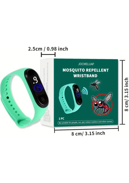 Sivrisinek Kovucu Dijital Bileklik AD14441