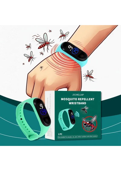 Sivrisinek Kovucu Dijital Bileklik AD14441 fırsatları