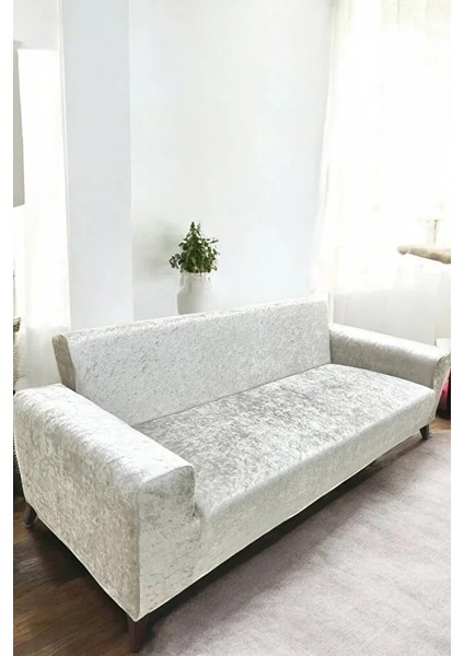 Kadife Koltuk Örtüsü 3 Kişilikbir Adet