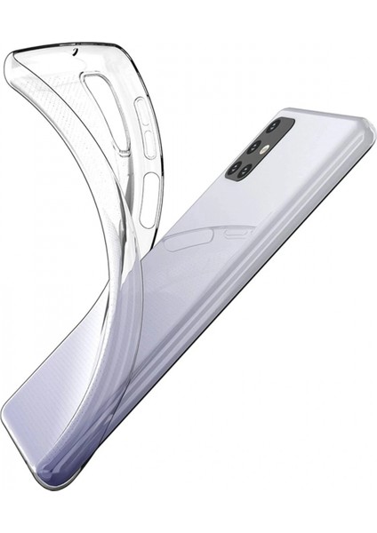 Samsung Galaxy M31S Kılıf Lüx Şeffaf Silikon (K95) modelleri