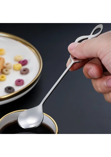 Çay Kahve Kaşığı Paslanmaz Çelik Sol Anahtarı Şeklinde Müzik Nota Tasarım ( 6 Adet) fırsatları