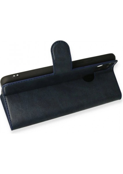 Realme C25 Kılıf Trend S Plus Kapaklı Kılıf - Lacivert (K95) modelleri