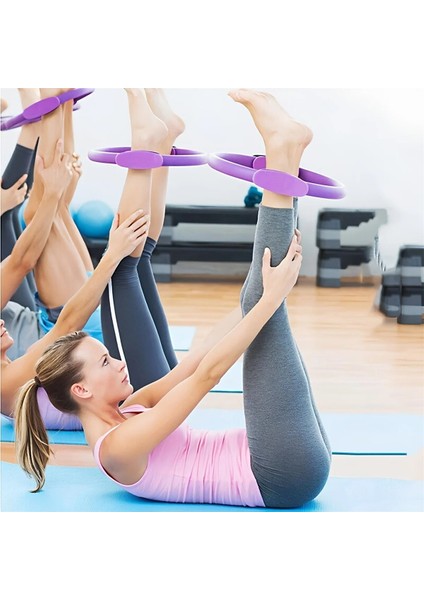 40 cm Pilates Çemberi Plates Halkası Spor Egzersiz Aleti Özel Tutmalı Model fiyatları